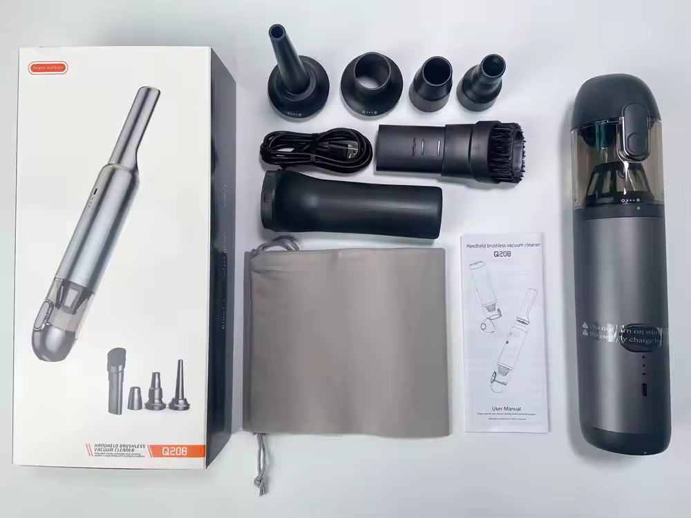 Aspiradora de Mano 15000Pa Inalámbrica 3 en 1