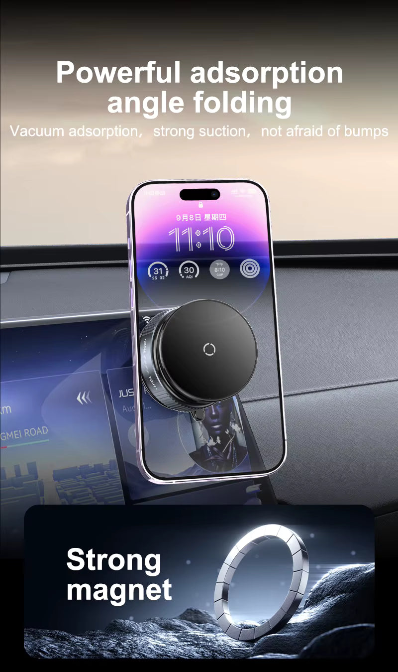 Soporte Móvil Magnético con Carga Inalámbrica - MagMount Pro