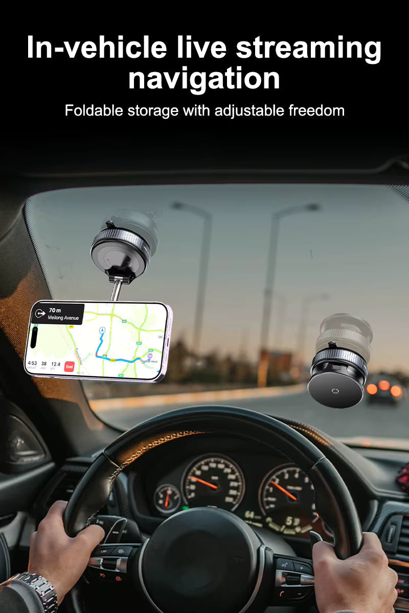 Soporte Móvil Magnético con Carga Inalámbrica - MagMount Pro