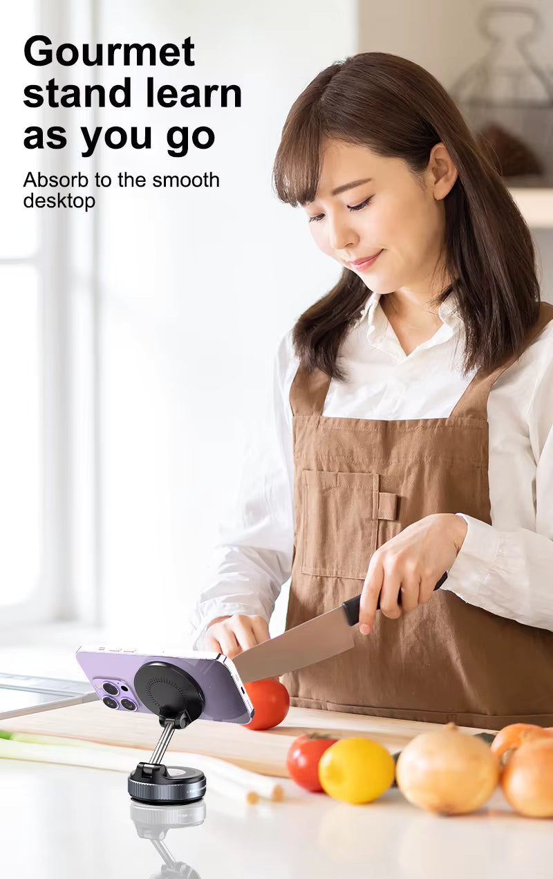 Soporte Móvil Magnético con Carga Inalámbrica - MagMount Pro