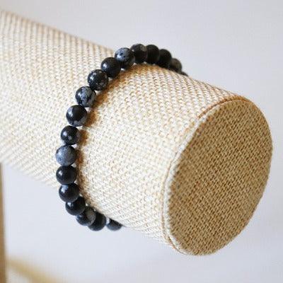 Snow Obsidian Bracelet ✦ Self-knowledge, Balance and Protection